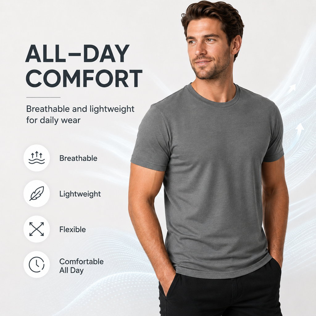 👕 LIMITED-TIME 50% OFF! ✨ Men’s Short Sleeve Crew Neck T-Shirts