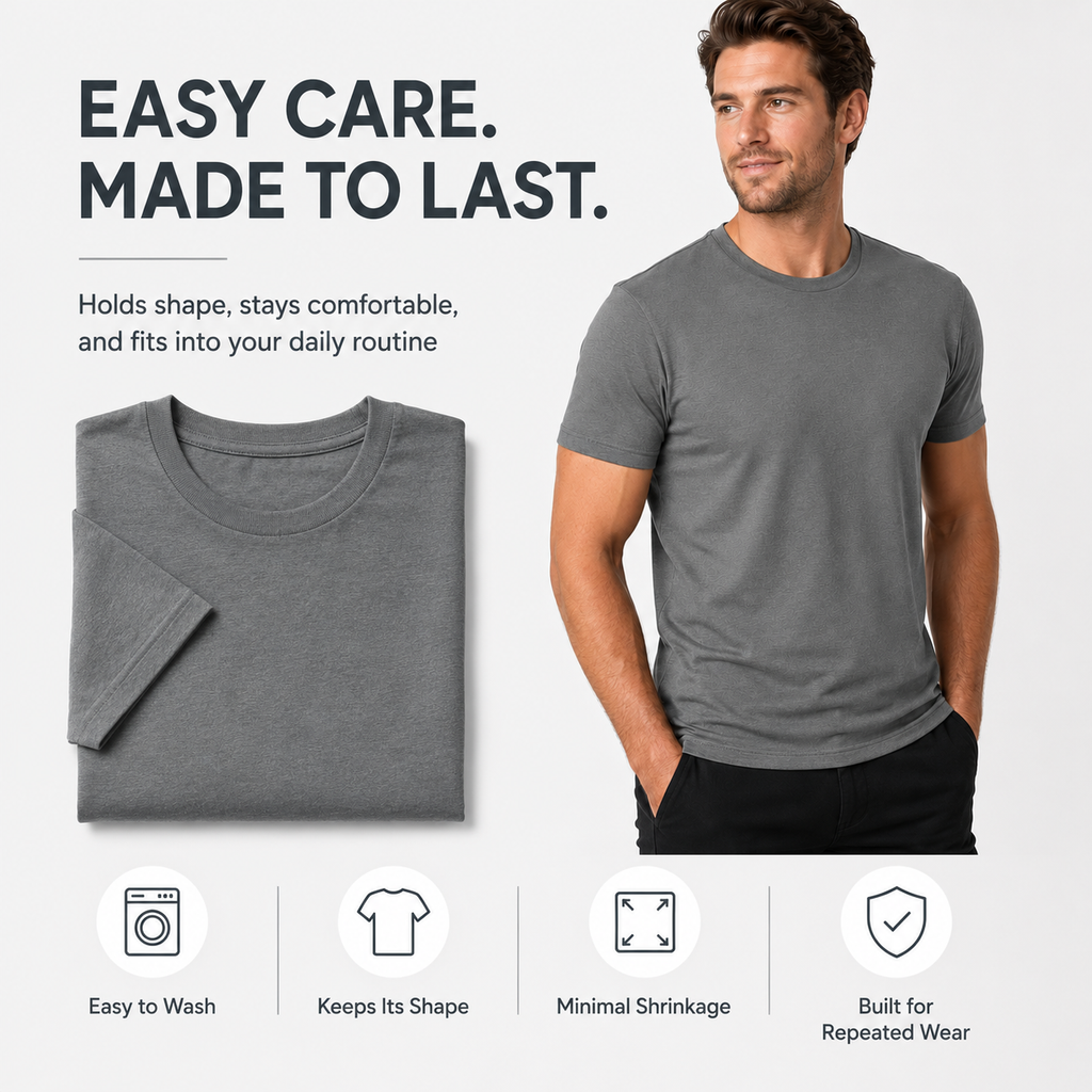 👕 LIMITED-TIME 50% OFF! ✨ Men’s Short Sleeve Crew Neck T-Shirts